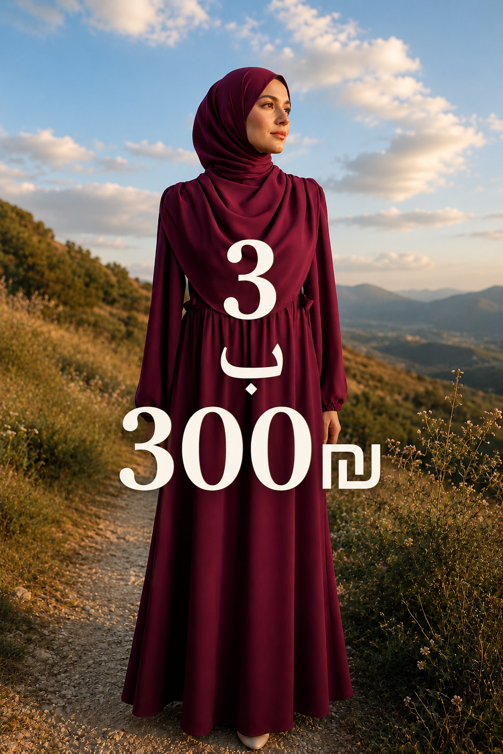 ٣ بـ 300₪
