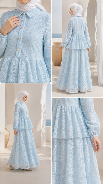 فستان ميرال أزرق