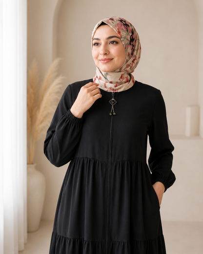 فستان نادين أسود
