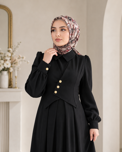 فستان سكون أسود