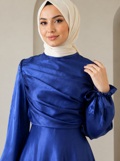 فستان أمل أزرق