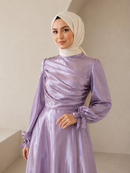 فستان أمل بنفسجي
