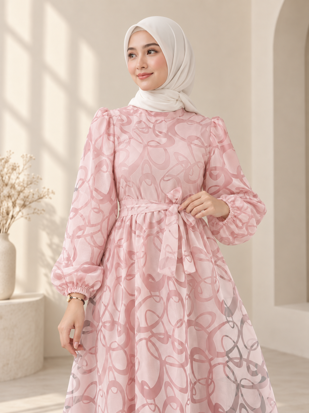 فستان يارا زهري
