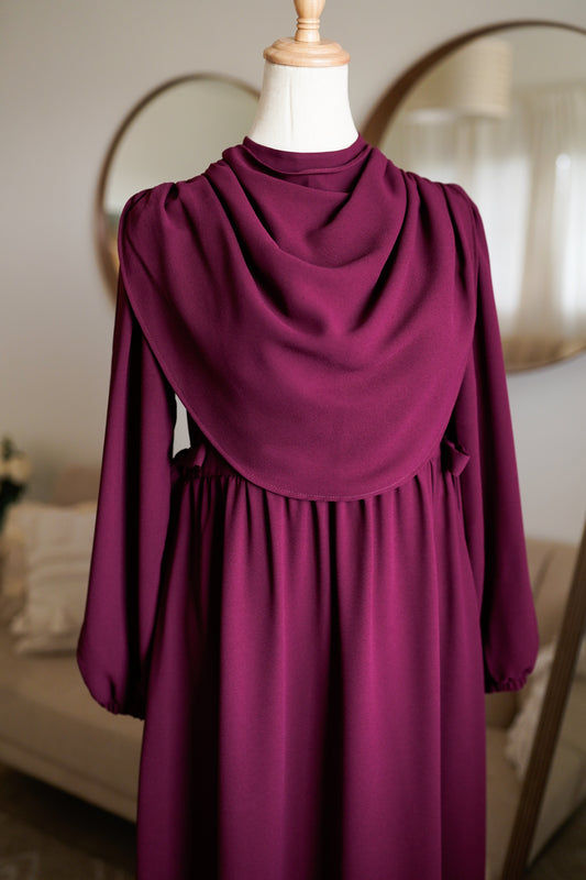 فستان أرجوان