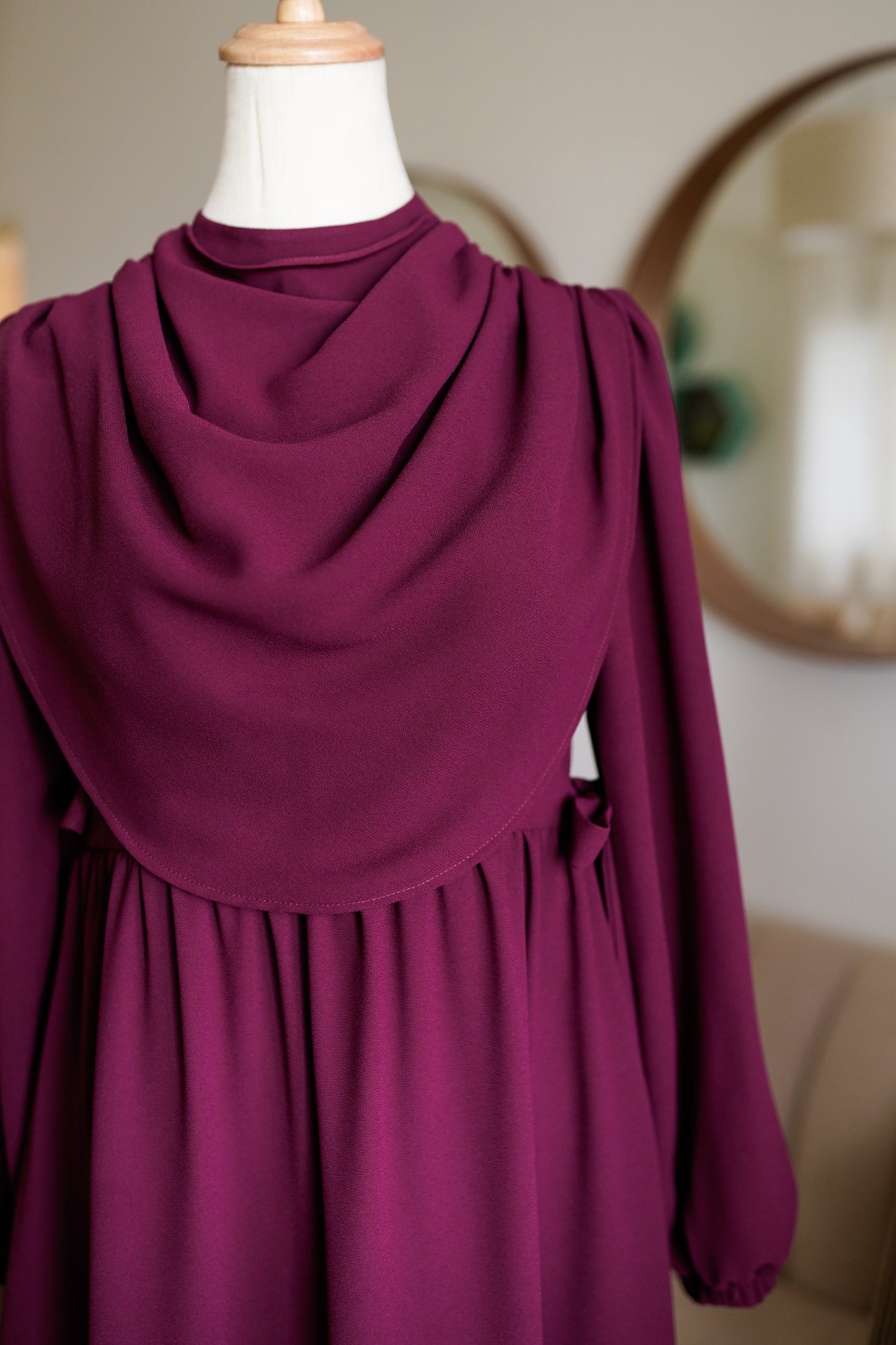 فستان أرجوان