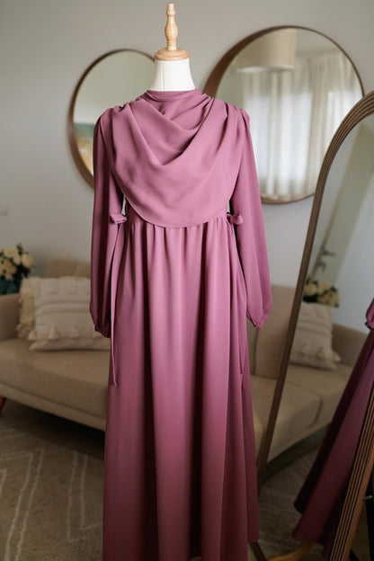 فستان أرجوان