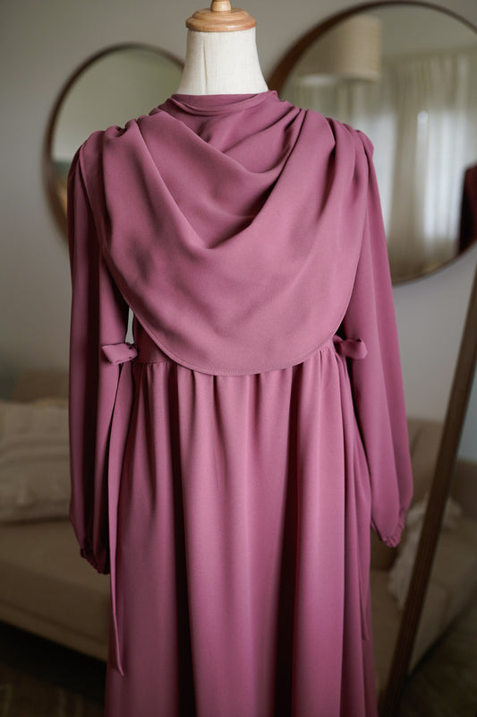 فستان أرجوان