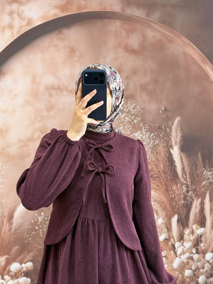 فستان مروة خمري
