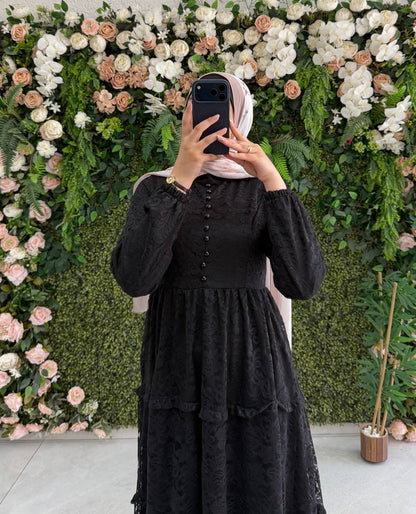 فستان جمانة أسود
