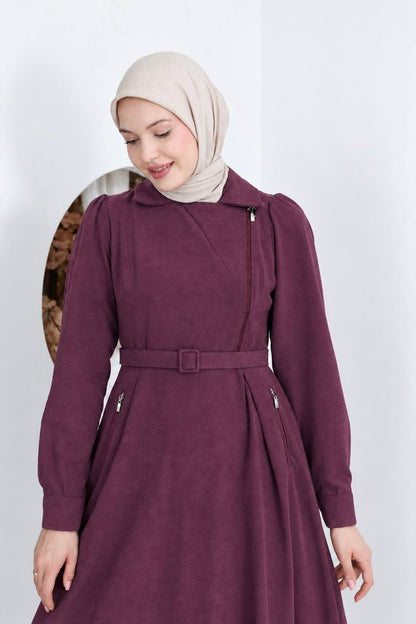 فستان رونزا خمري