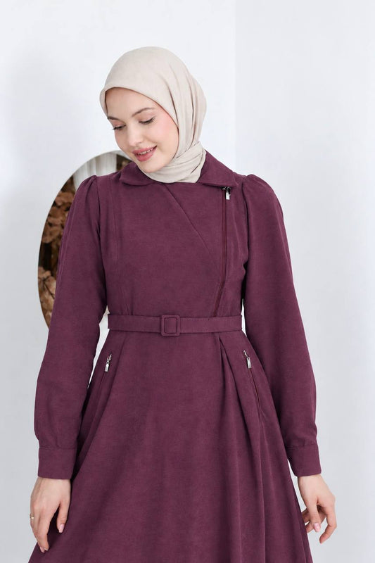 فستان رونزا خمري
