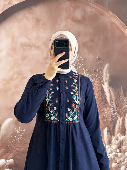 فستان رؤيا كحلي
