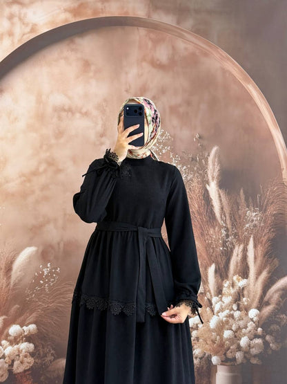 فستان ياسمين أسود