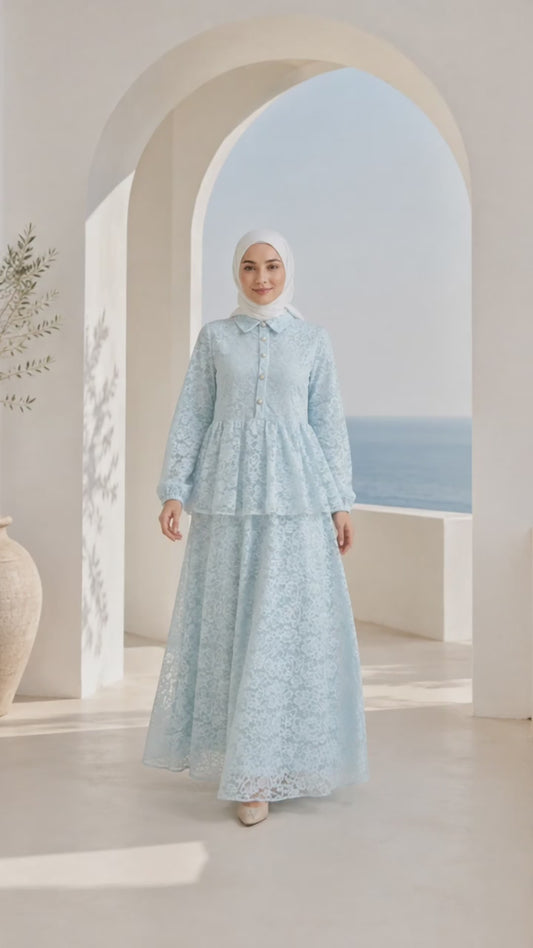 فستان ميرال أزرق
